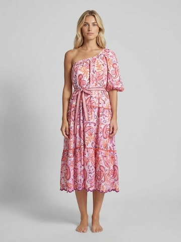 Miss June - Vestido 'Robe Longue Belle' en rosa: frente