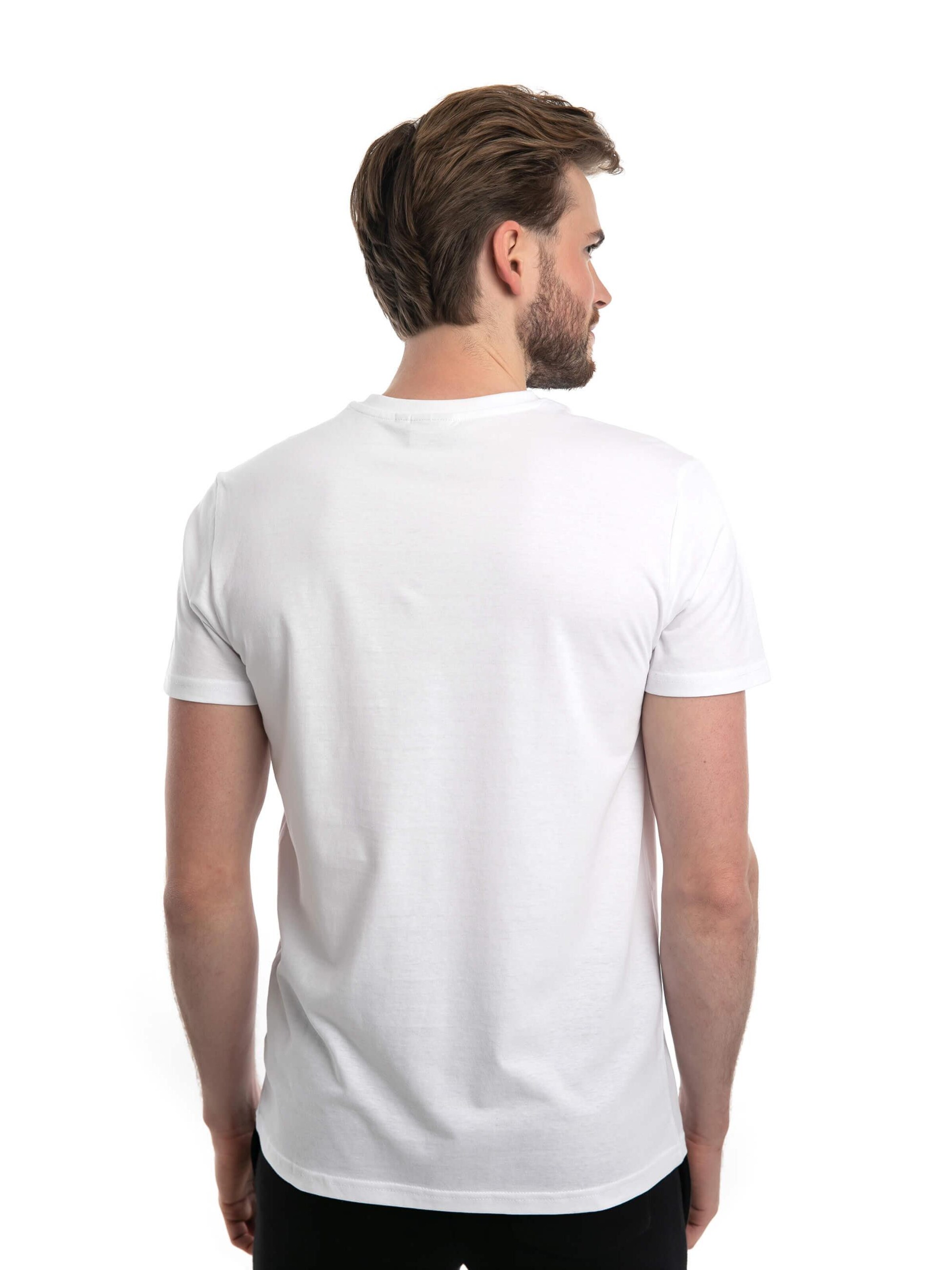 ROADSIGN australia Shirt 'T-Shirt Basic'‌‌‌ in Weiß