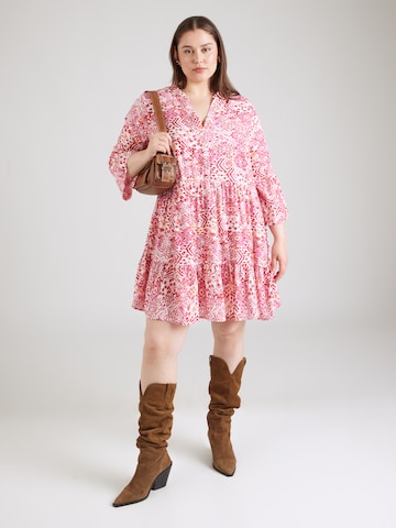 ONLY Carmakoma Dress 'CARMarrakesh' in Pink: front