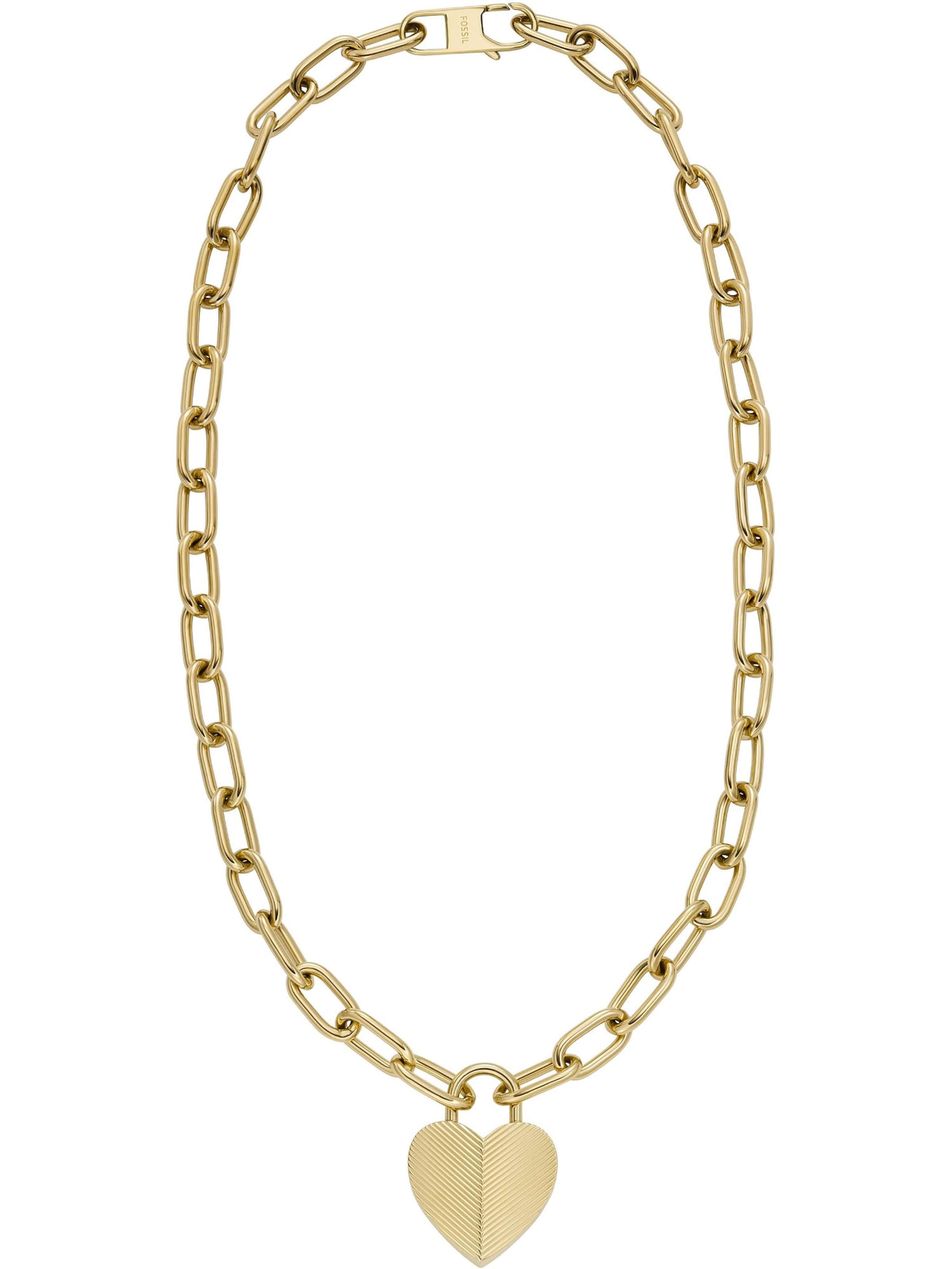 FOSSIL Kette 'Harlow' in Gold: Vorderseite