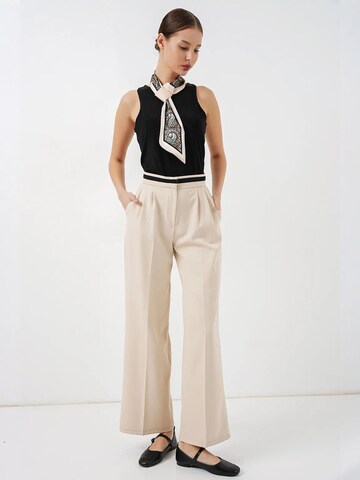 Bigdart Wide Leg Hose in Weiß