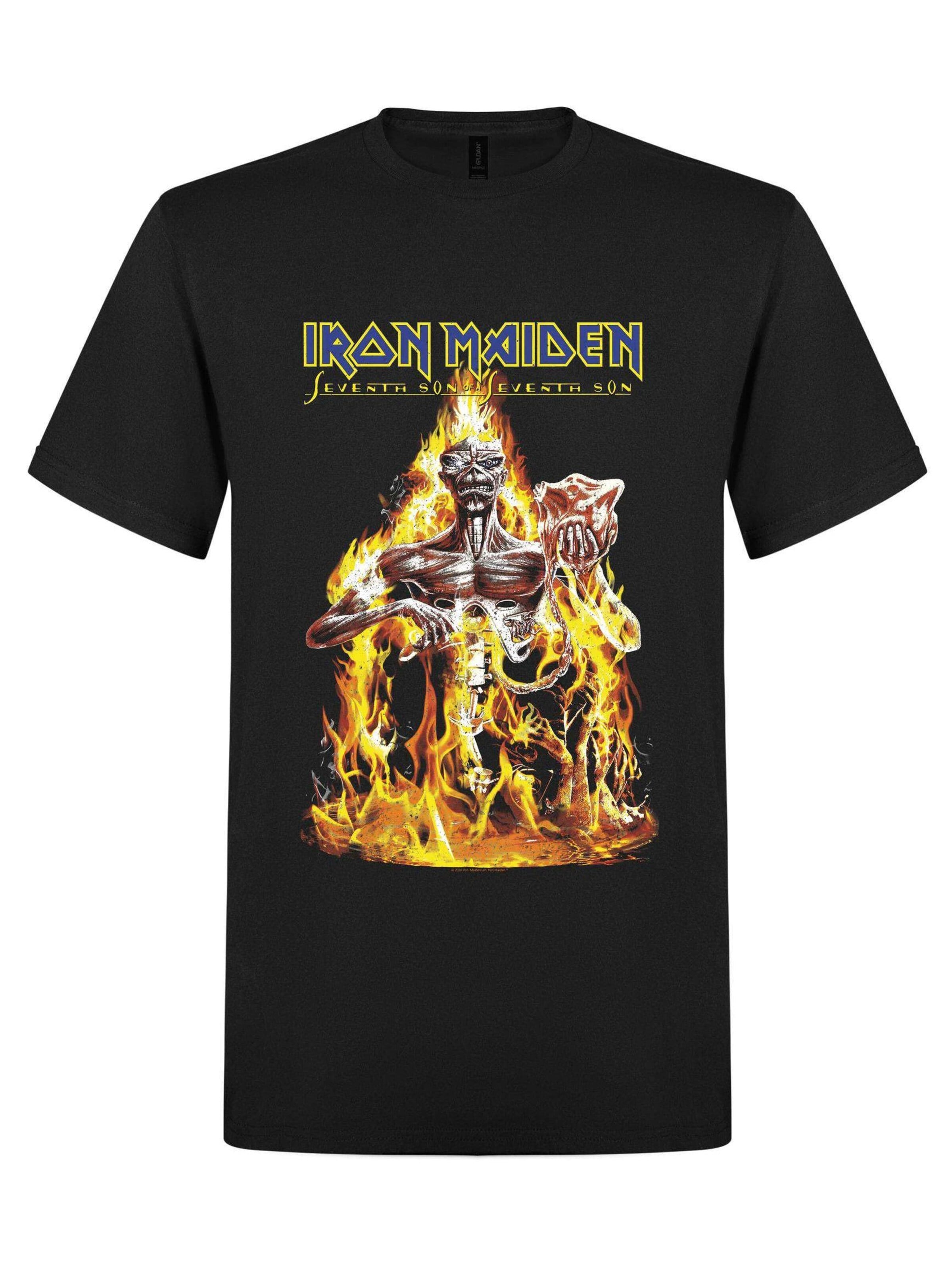 Iron Maiden Koszulka 'Iron Maiden Seventh Son of a Seventh Son  T-Shirt' w kolorze czarny: przód