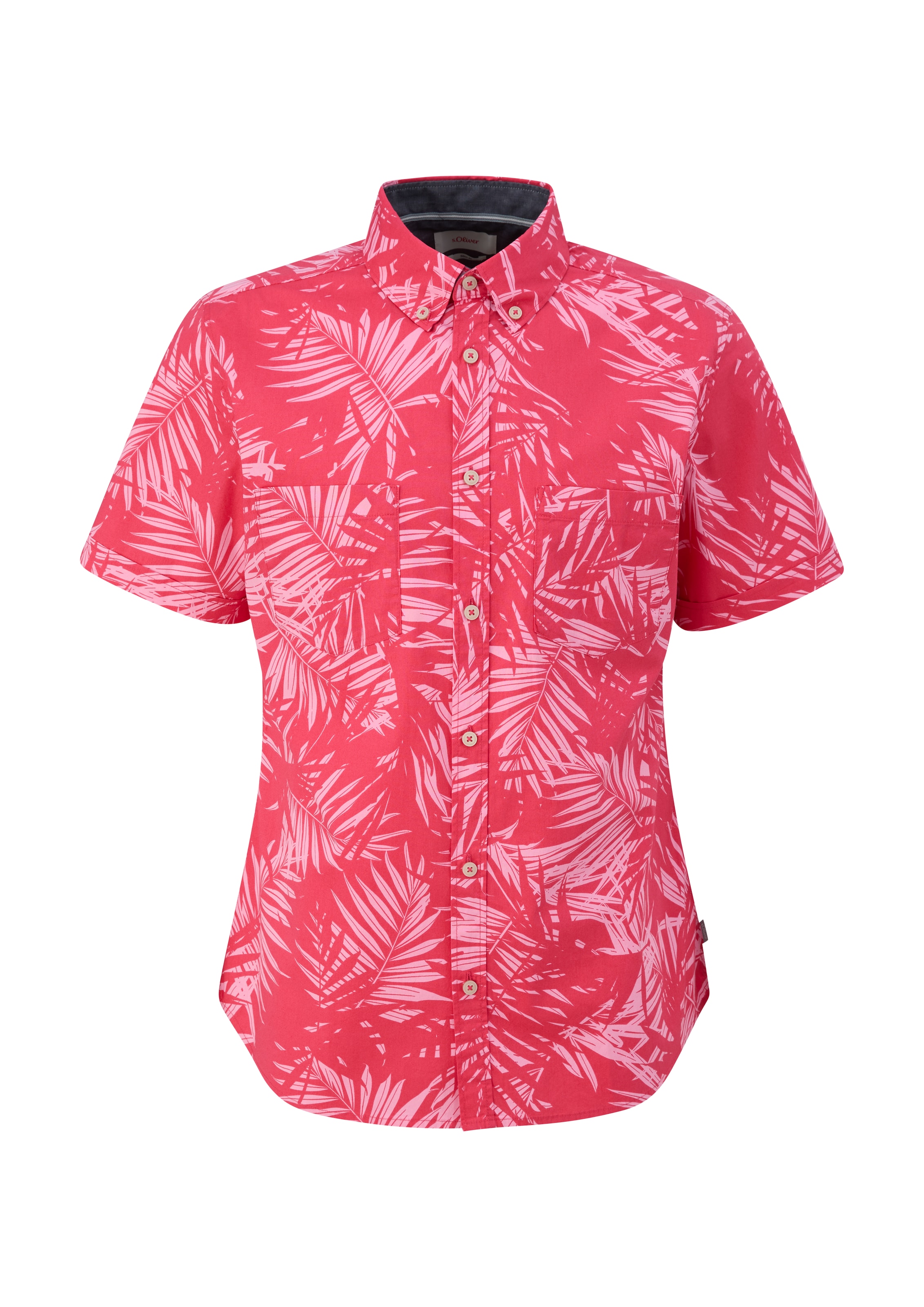 s.Oliver Hemd in Pink: Vorderseite