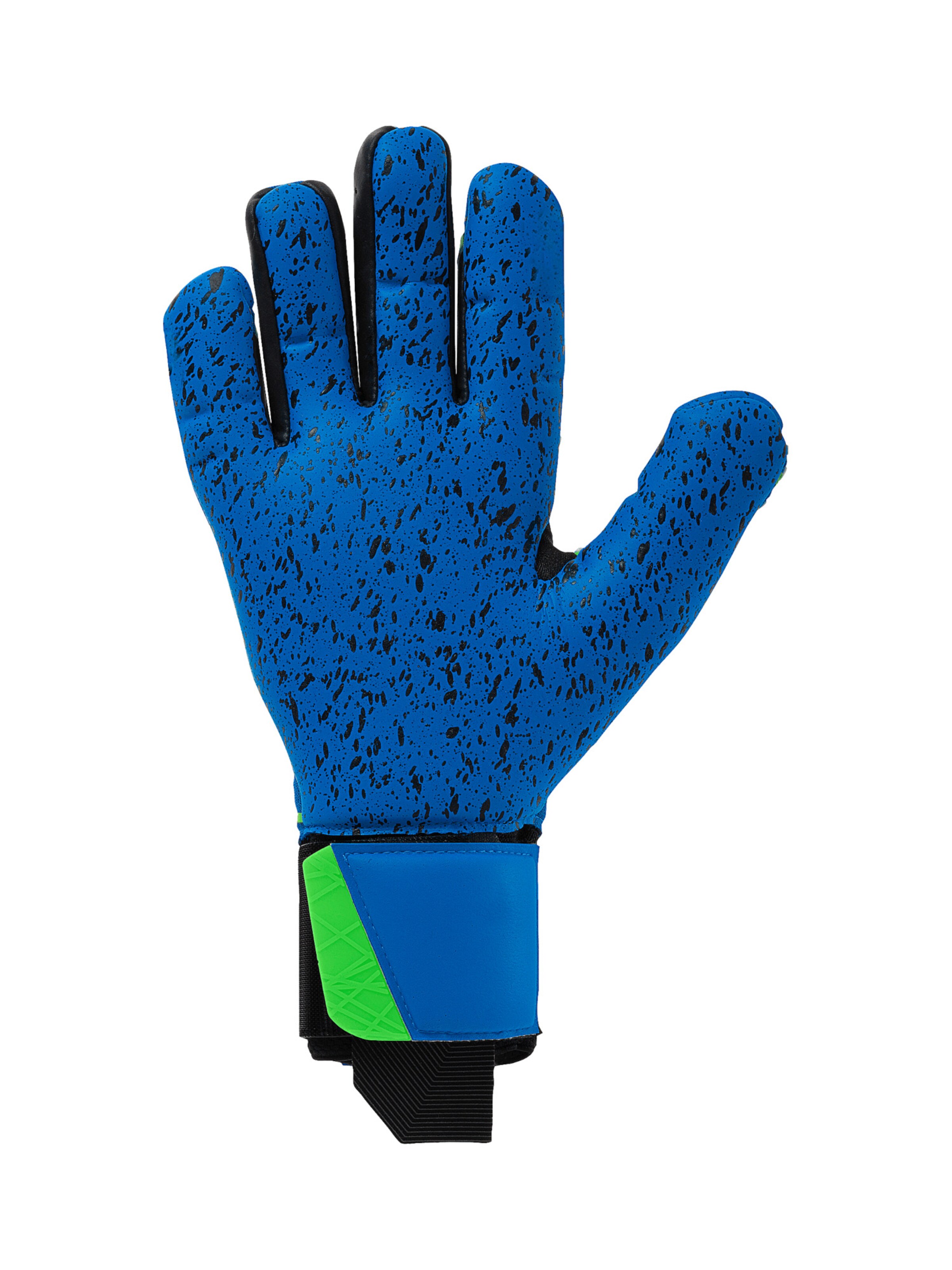 UHLSPORT Athletic Gloves in Blue