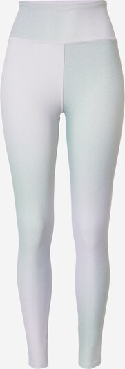 Pantaloni sport Reebok pe verde pastel / mov pastel, Vizualizare produs