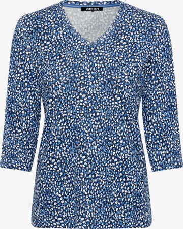 Olsen Shirt 'Edda' in Blauw: voorkant