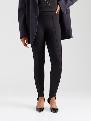 Skinny Leggings 'KAELA-2' BOGNER en noir : devant