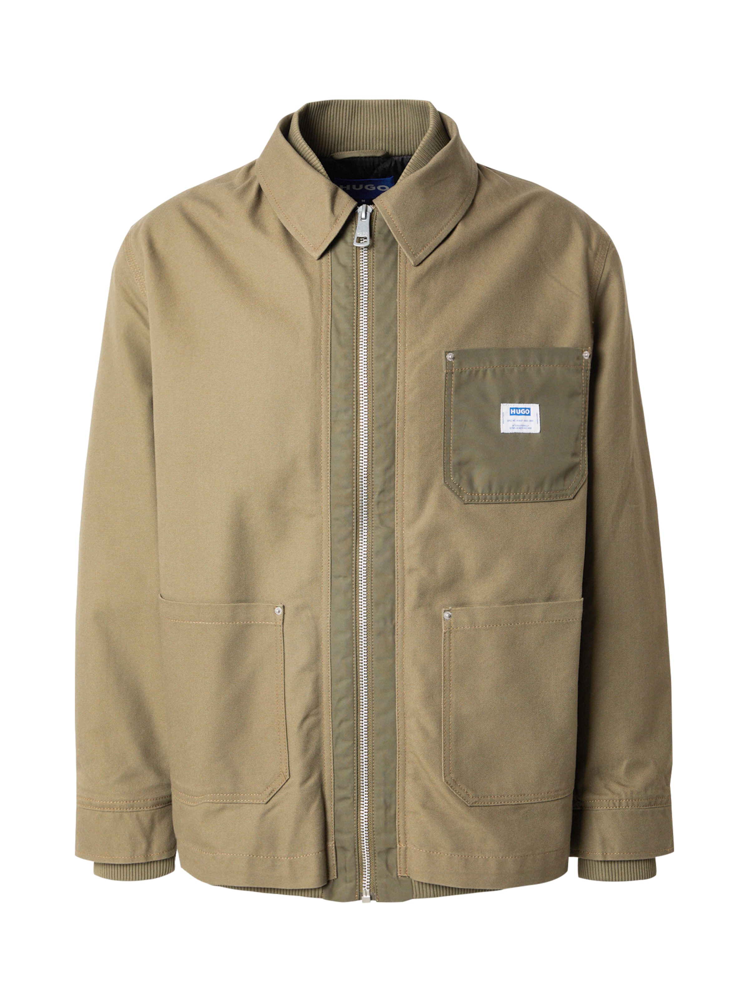 HUGO Преходно яке 'Boster2511' в зелено: отпред