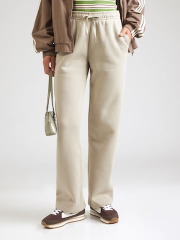 Loosefit Pantaloni di Gina Tricot in beige: frontale