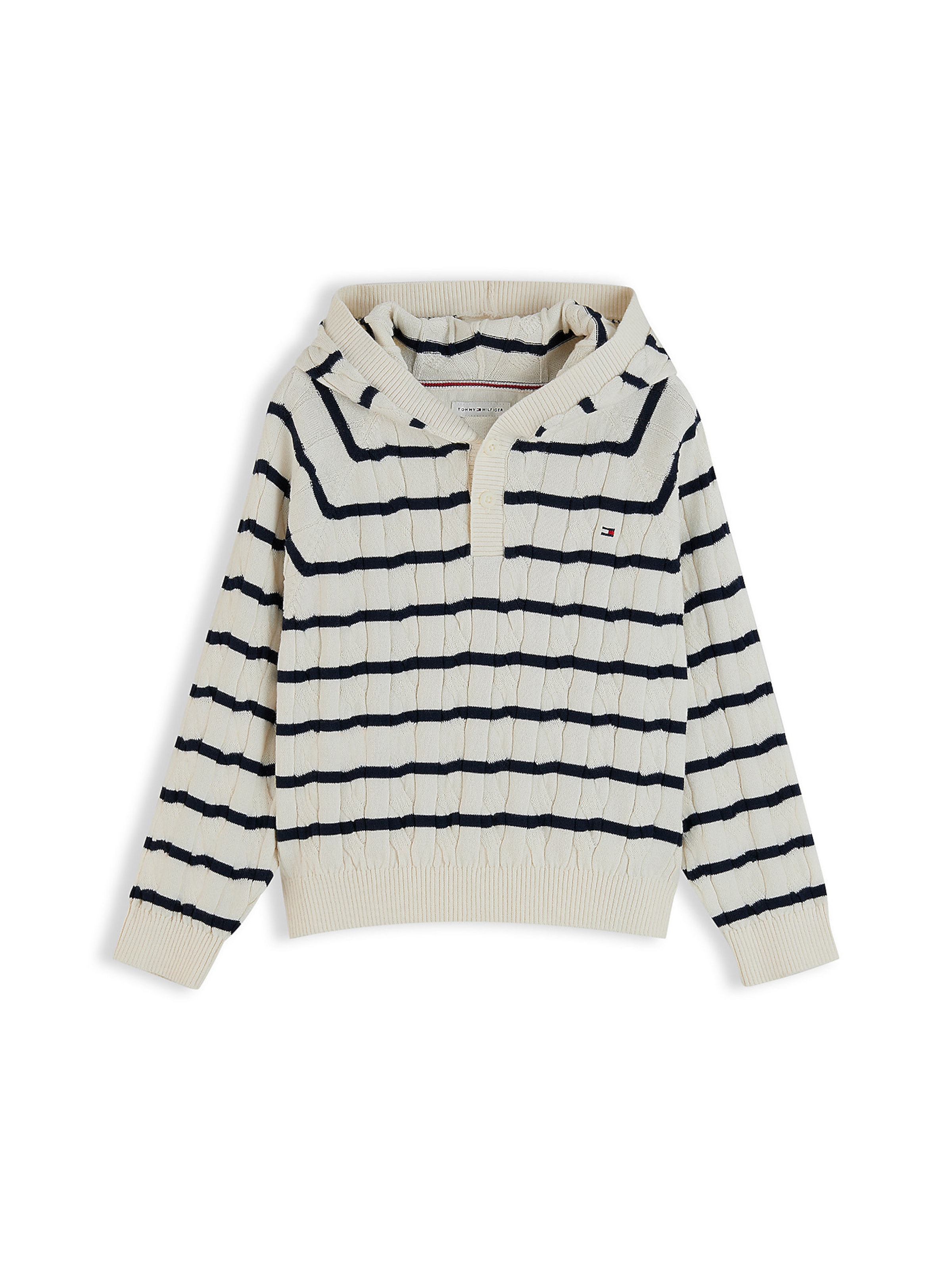 TOMMY HILFIGER Pullover in Weiß: Vorderseite