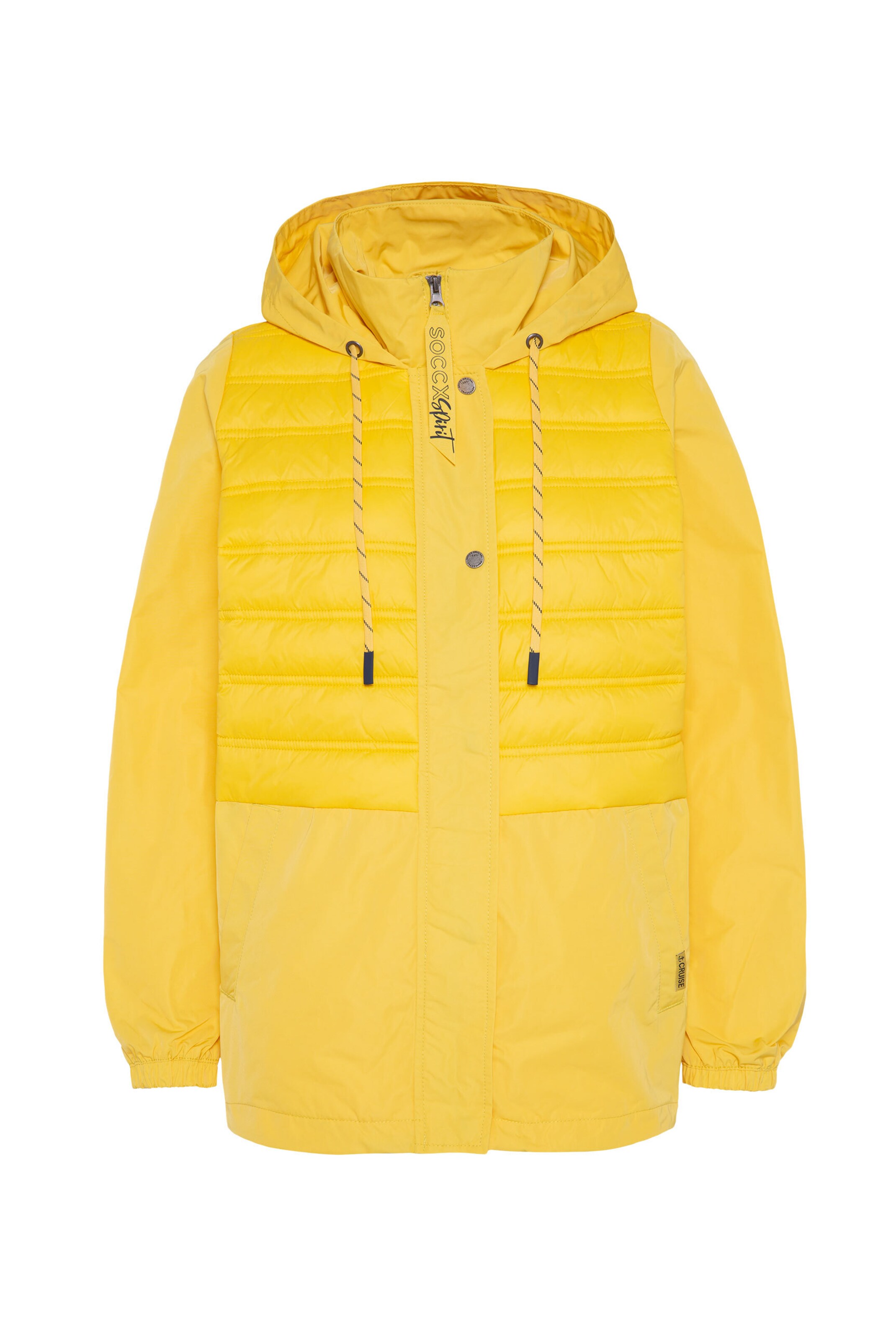 Soccx Funktionsjacke in Gelb: Vorderseite