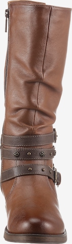 Bottes MUSTANG en marron