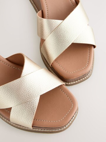 Next Sandale 'Forever Comfort' in Gold