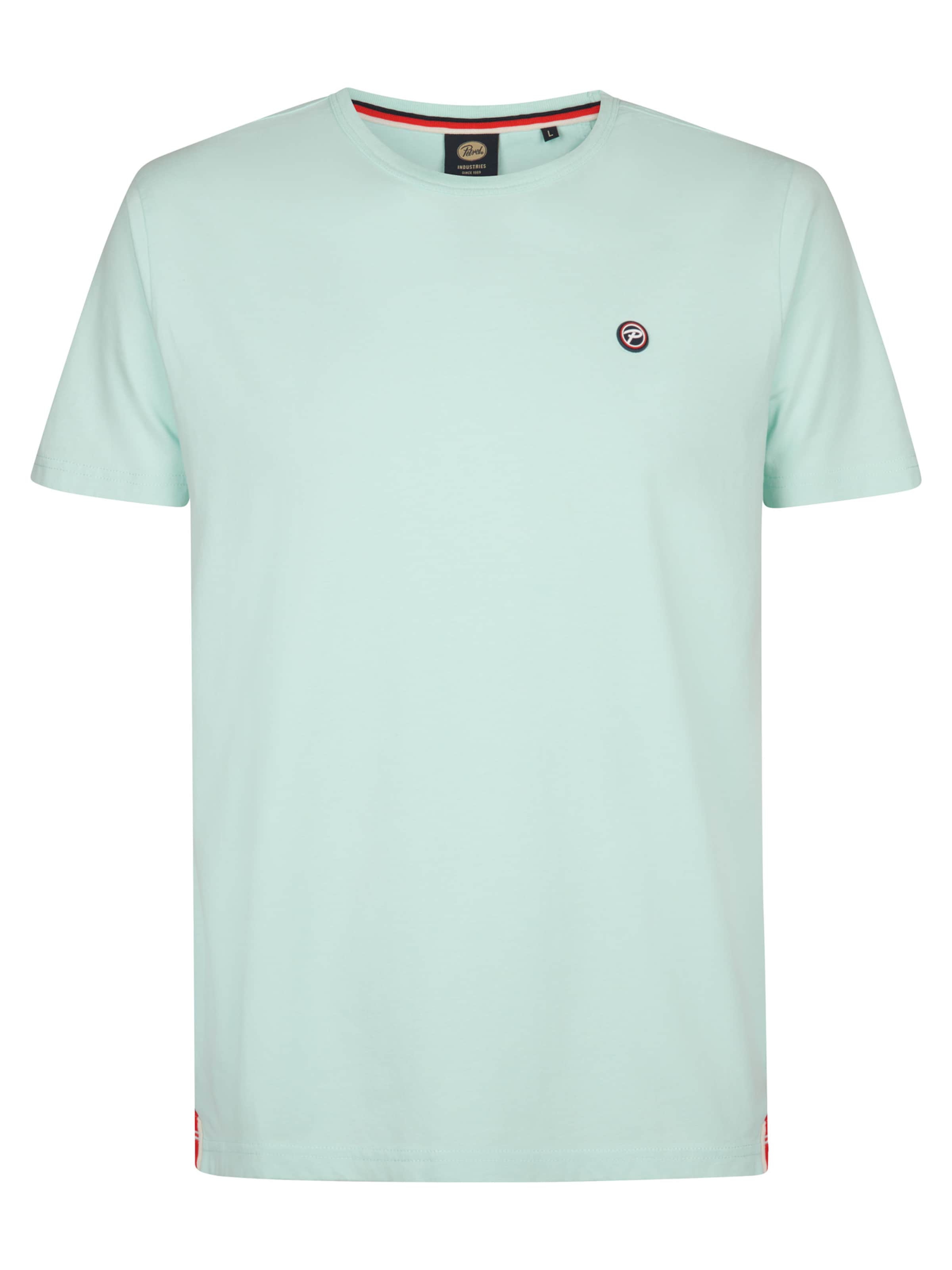 Petrol Industries Tričko – zelená: přední strana