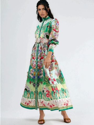 MSN Collection Jurk in Groen