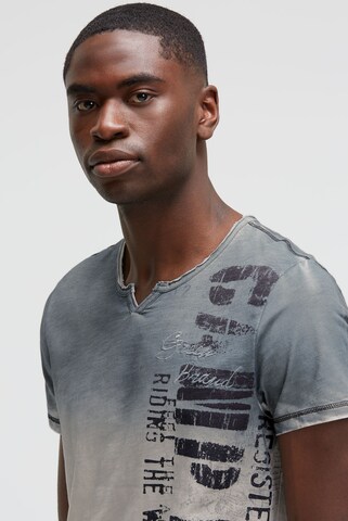 CAMP DAVID Shirt in Grey