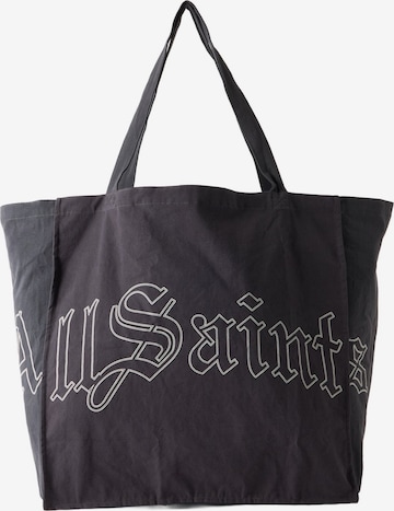 Shopper di AllSaints in nero: frontale