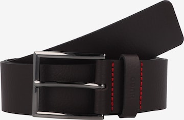 HUGO Belt 'Giaspo' in Brown: front