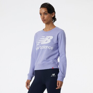 new balance Sweatshirt in Purple: front