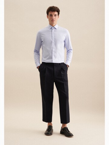 SEIDENSTICKER Slim fit Business shirt in Blue