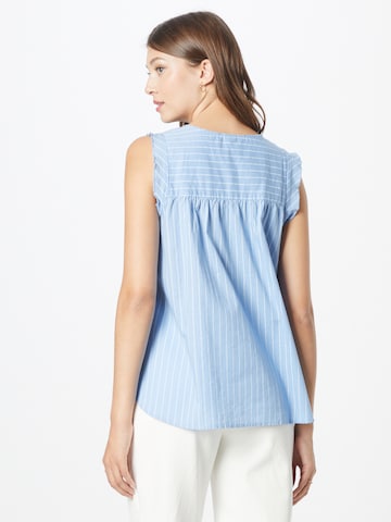 QS Bluse in Blau