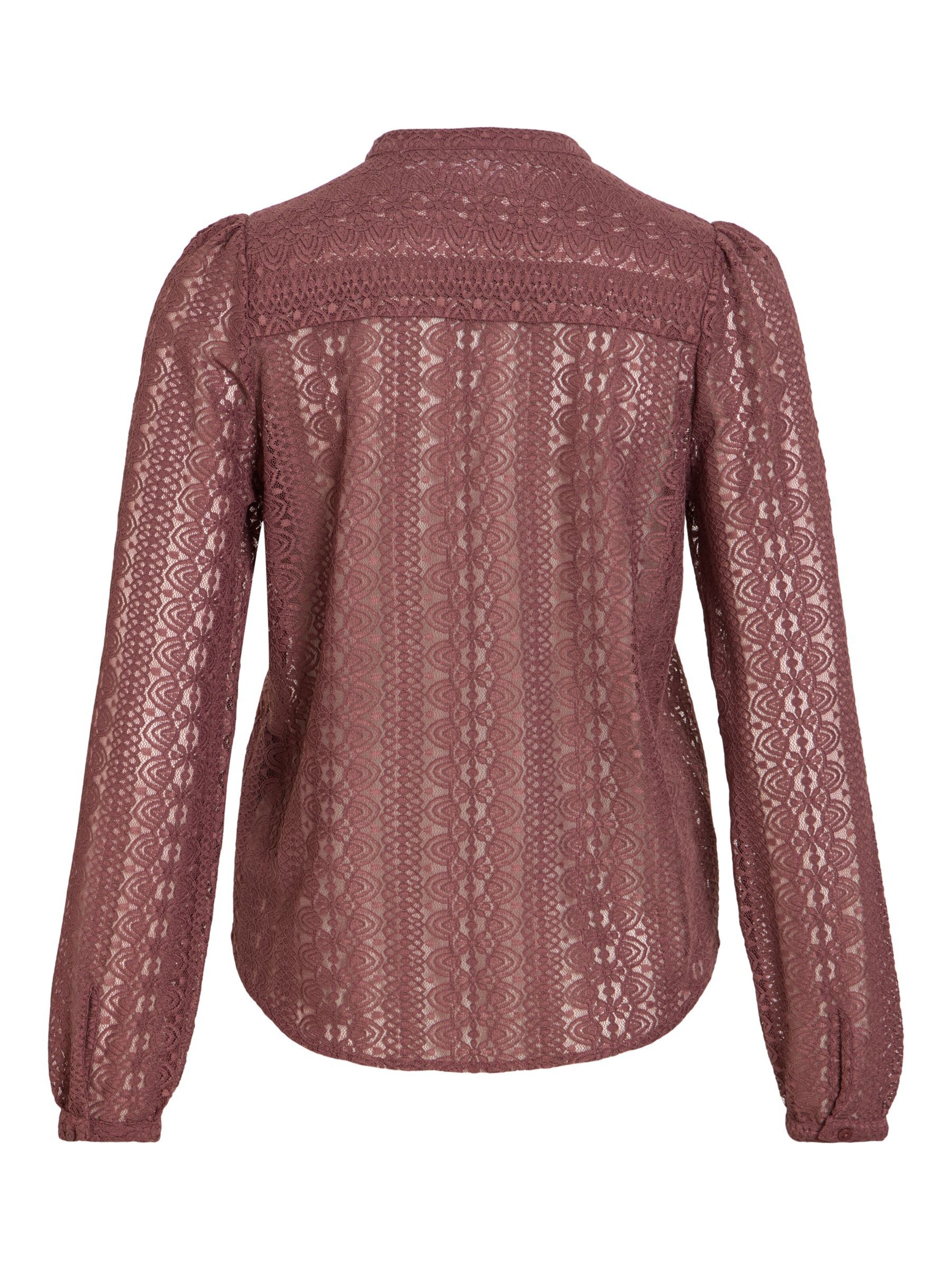 VILA Bluse 'VIChikka' i brun