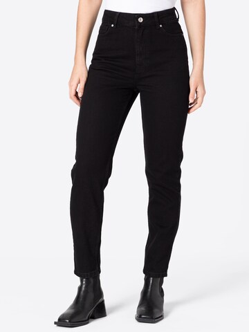 Warehouse Tapered Jeans in Zwart: voorkant