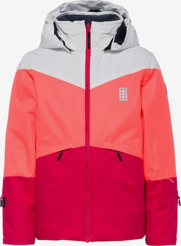 LEGO® kidswear Outdoor jacket 'Jested 708' in Red: front