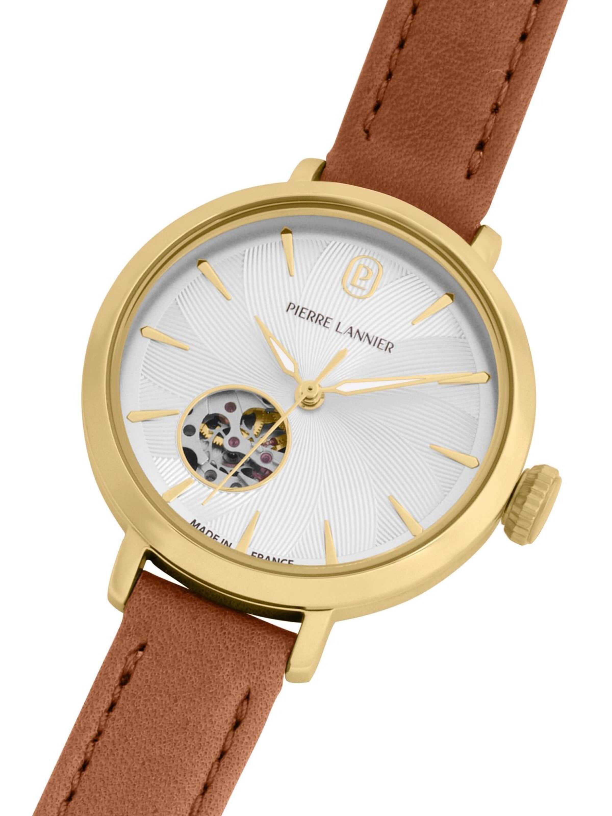 Pierre Lannier Analoog horloge 'Automatic watch Soline' in Zilver