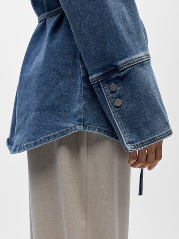 Camicia da donna 'OBJCARO' di OBJECT in blu