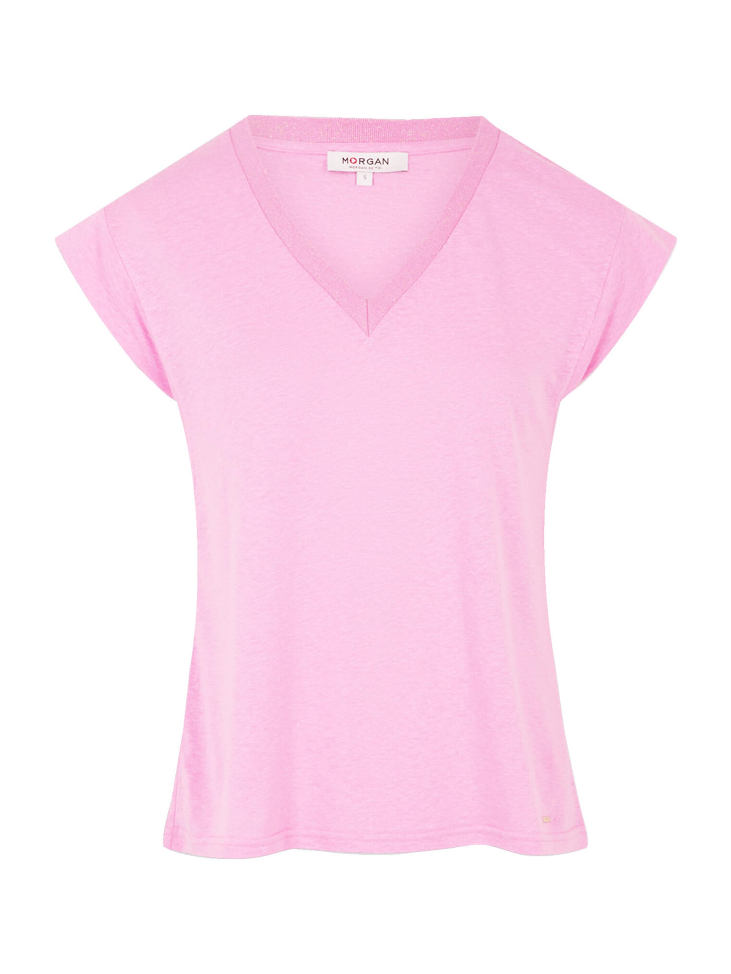 Morgan Shirt '221-DAME' in Pink: front