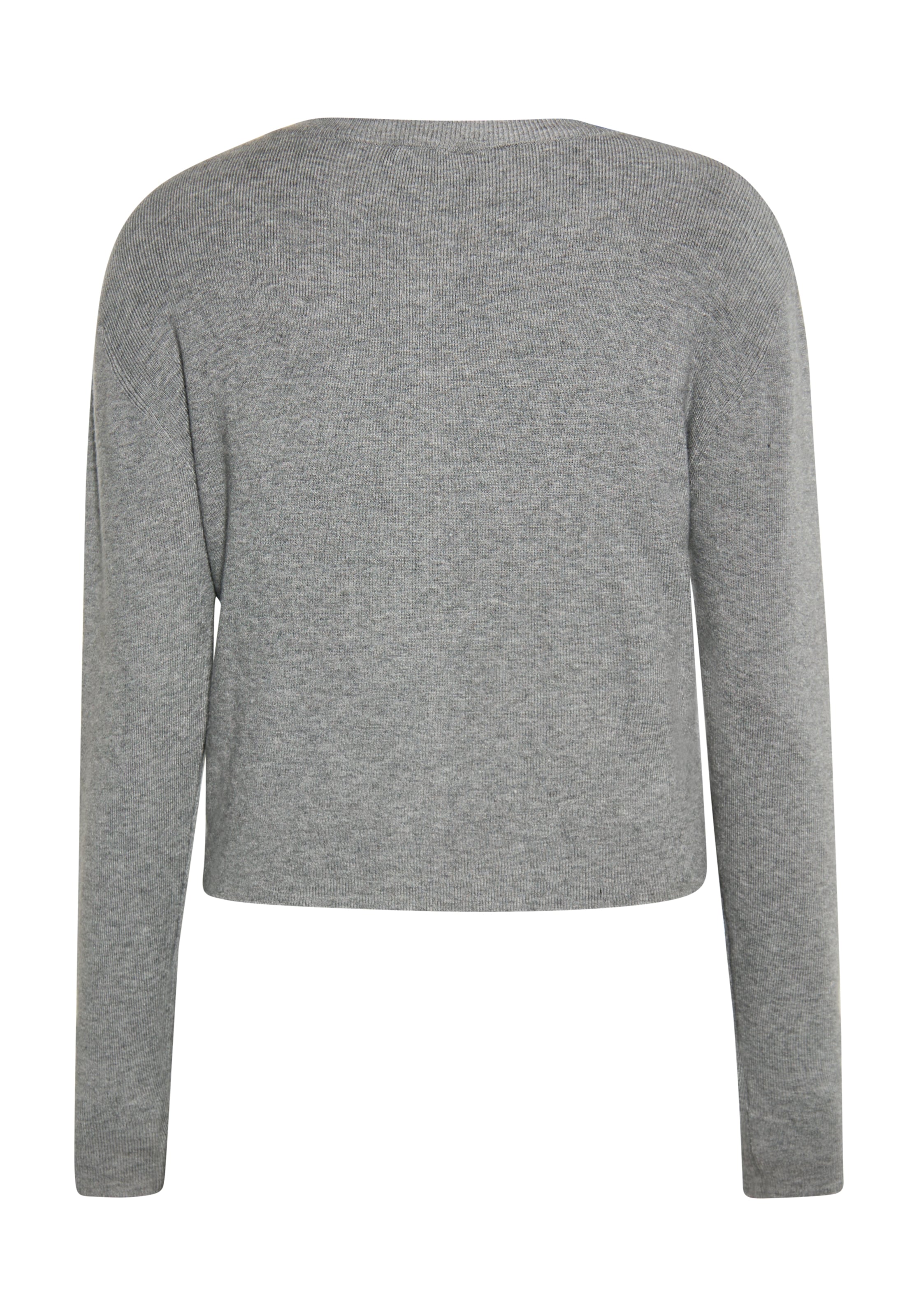 faina Плетена жилетка в сиво