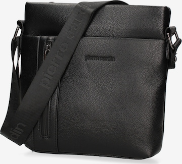 Borsa a tracolla di PIERRE CARDIN in nero: frontale
