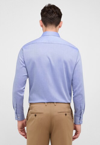 ETERNA Regular fit Button Up Shirt in Blue