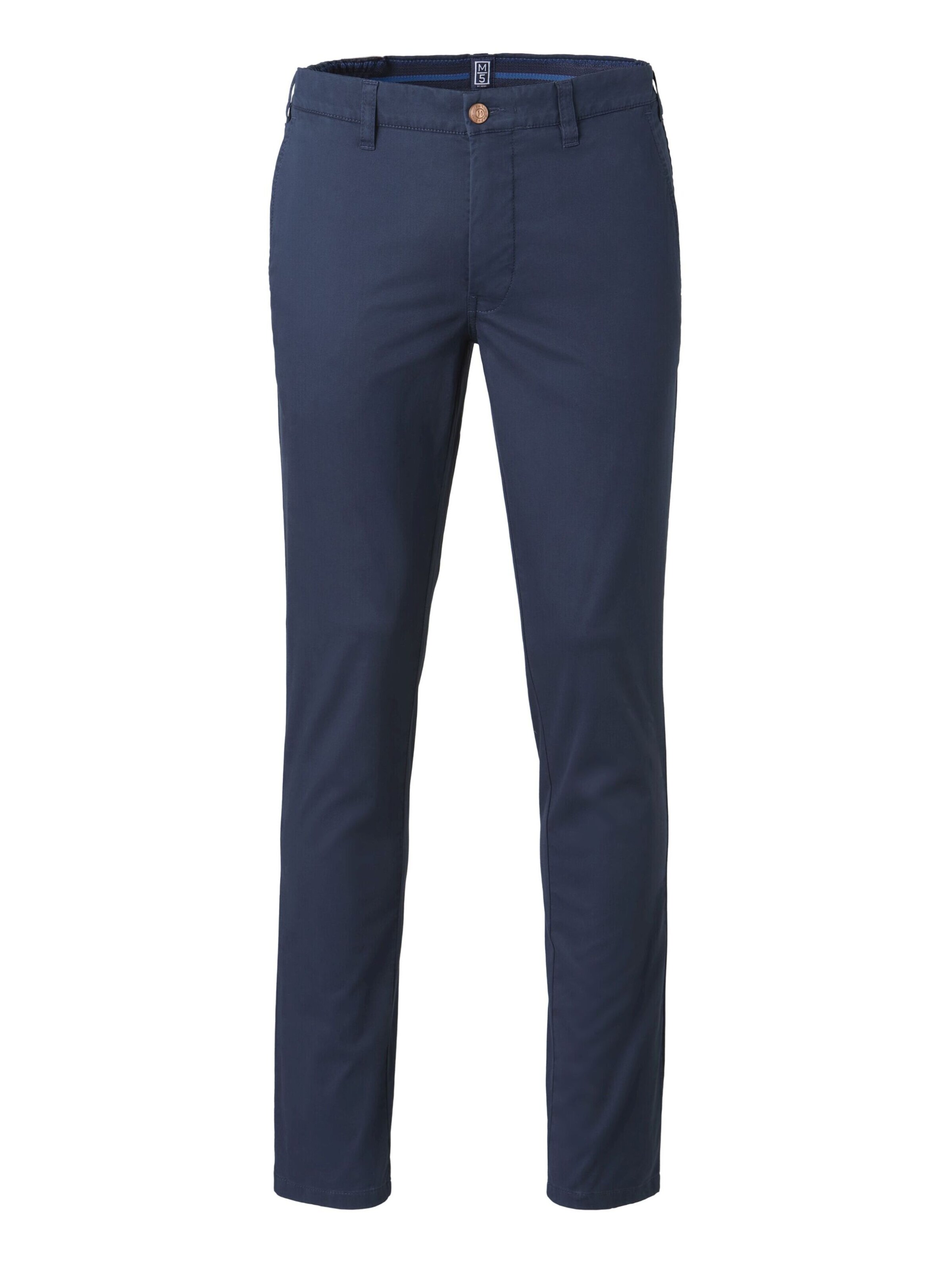 Regular Pantalon chino 'M5 Move' MEYER en bleu : devant