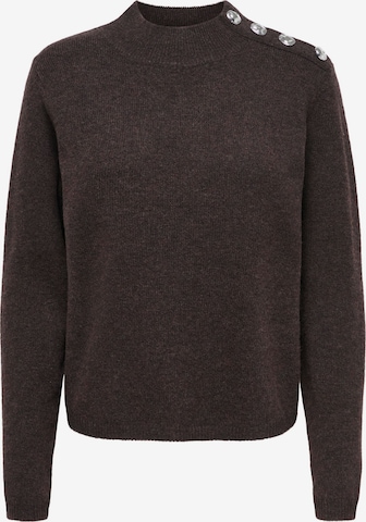 JDY Sweater 'JDYSUPER' in Brown: front