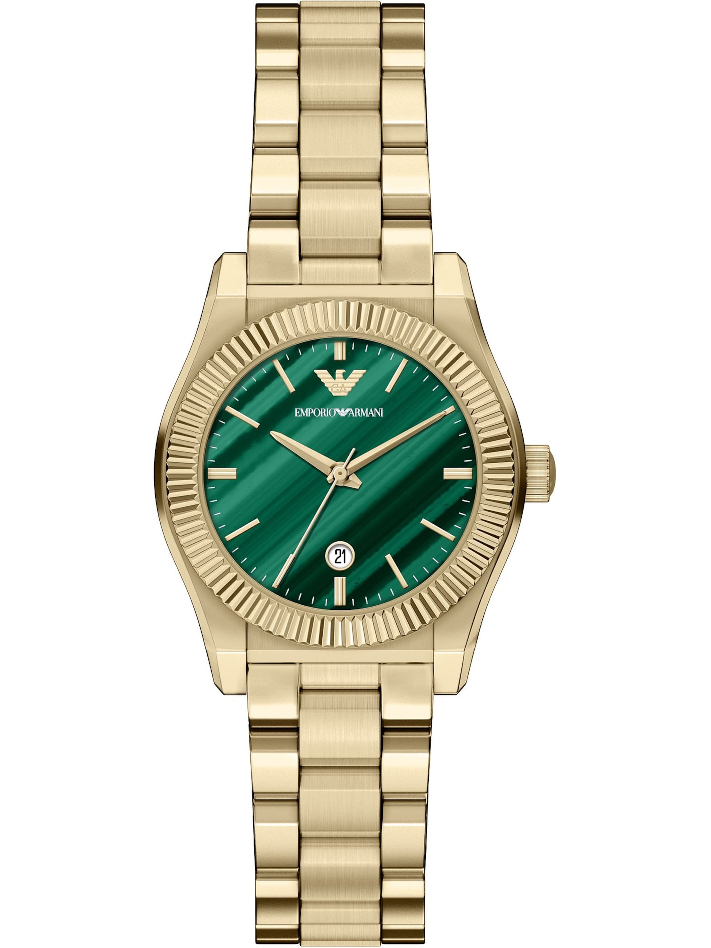 Emporio Armani Analog watch in Gold: front