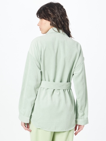 PIECES Between-Season Jacket 'Effi Selma' in Green