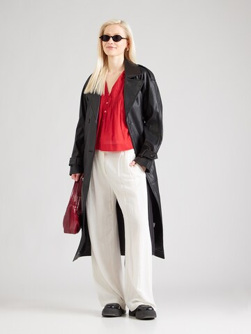 Camicia da donna di Abercrombie & Fitch in rosso