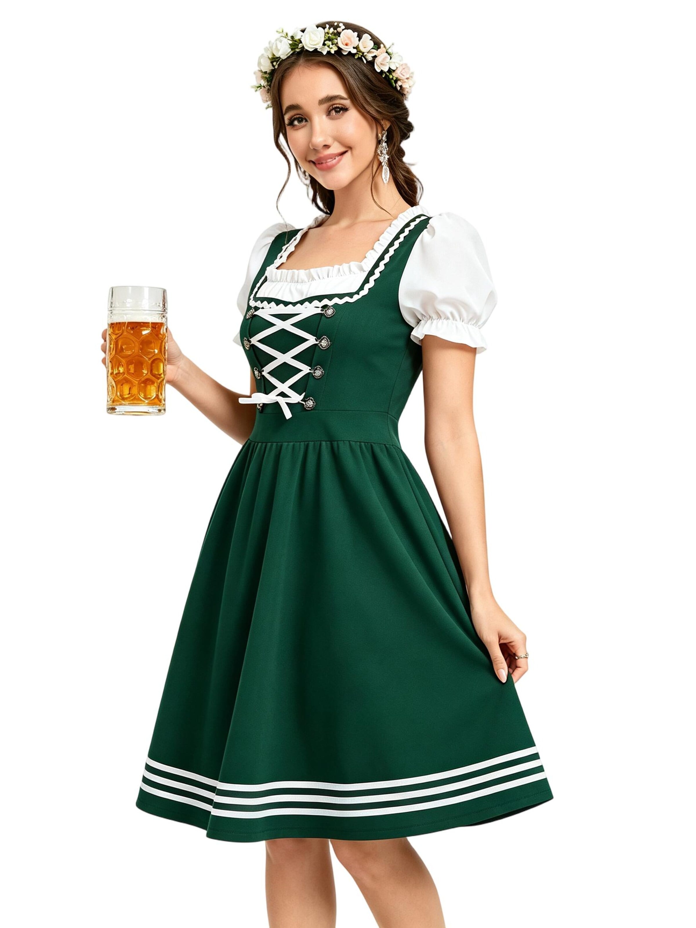 MODIURBAN Dirndl in Green