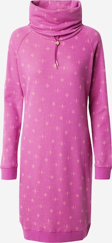 Ragwear Платье 'SONNIA' в Ярко-розовый: спереди
