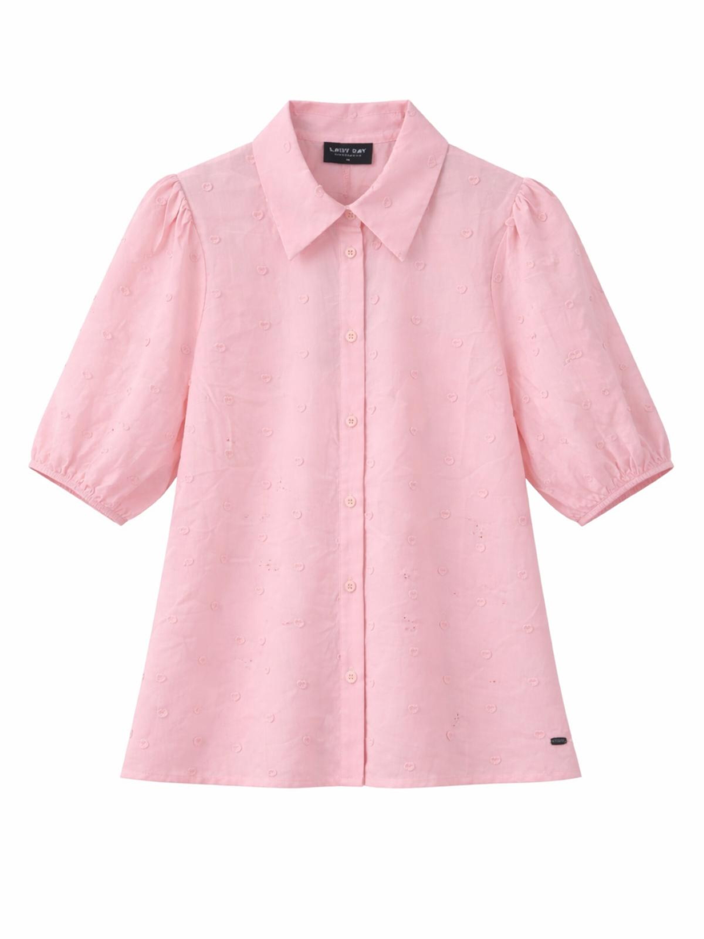 Lady Day Blouse 'Lady Day Eve sweet pink' in Roze: voorkant