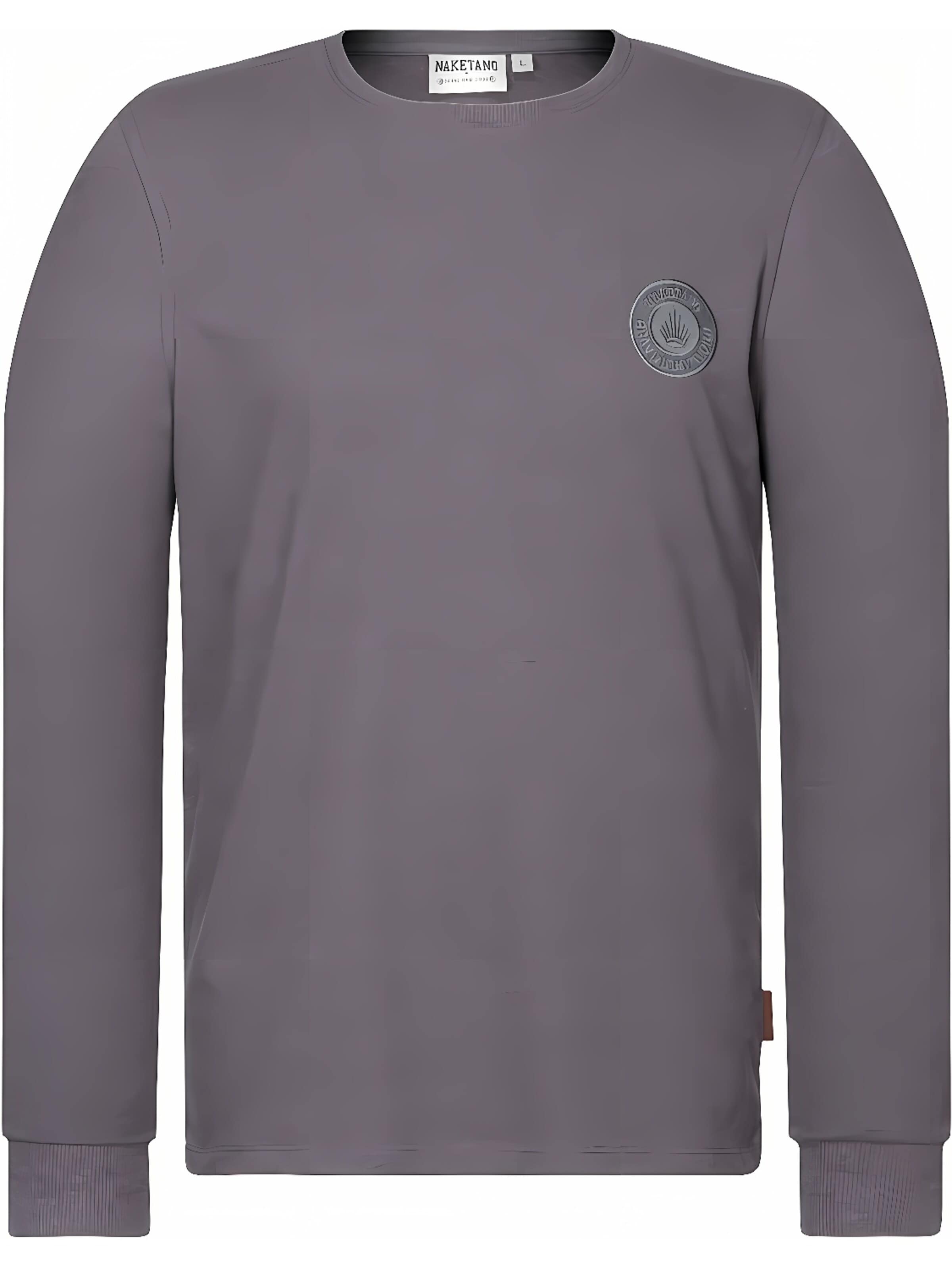 naketano Sweatshirt in Grey: front