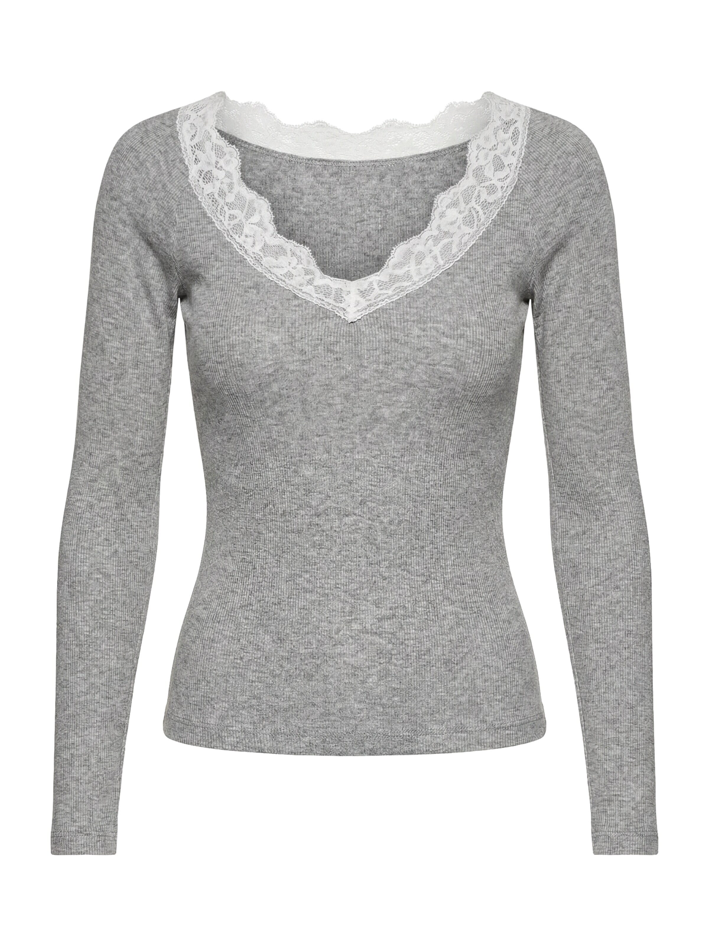 studioselect - Camisa 'Catharina' em cinzento: frente