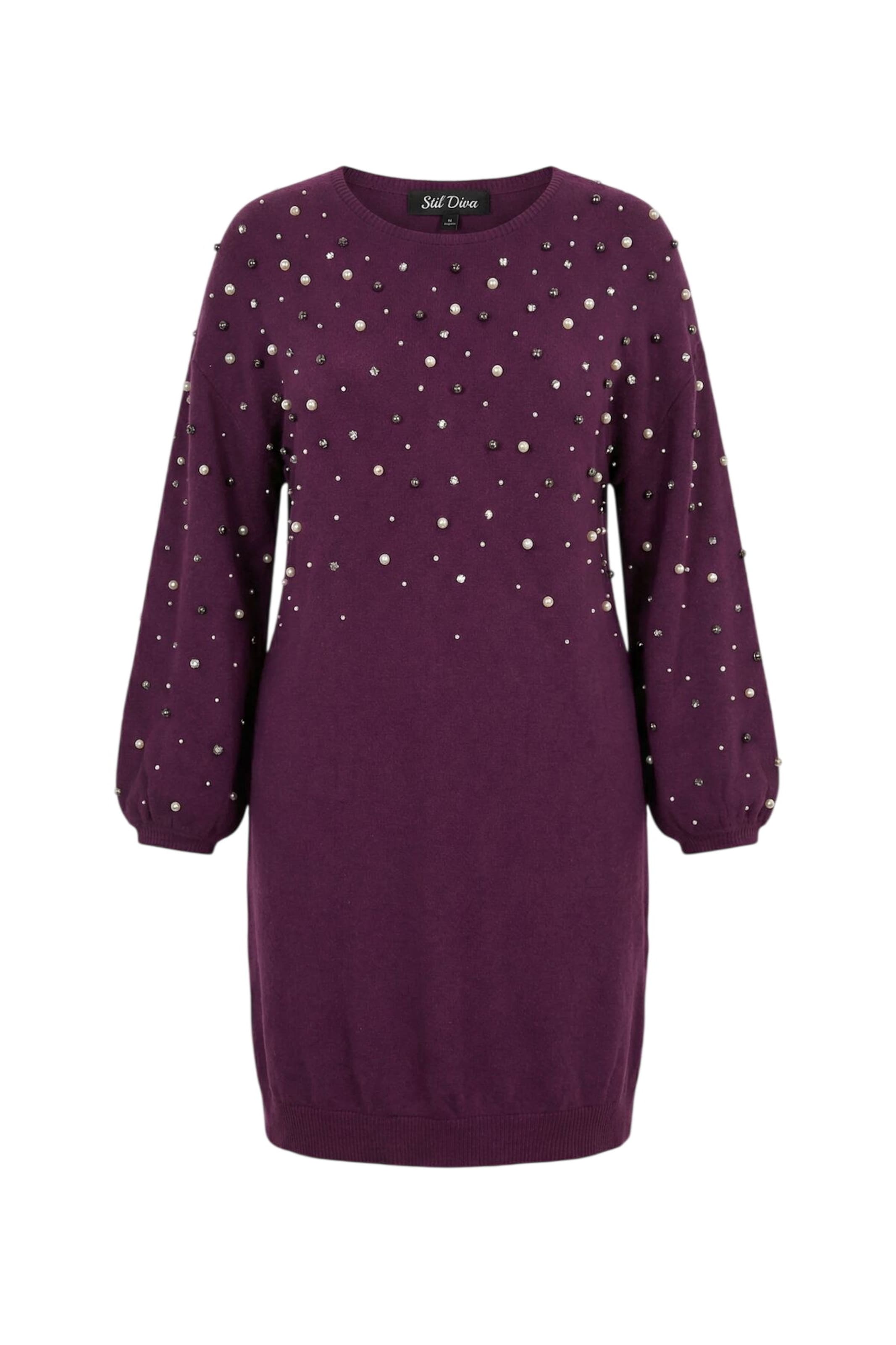 Stil Diva Dress in Purple: front