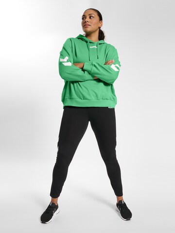 Hummel Bluzka sportowa w kolorze zielony