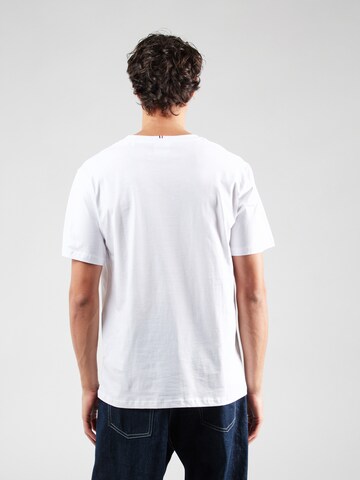 Les Deux T-Shirt 'Marais' in Weiß