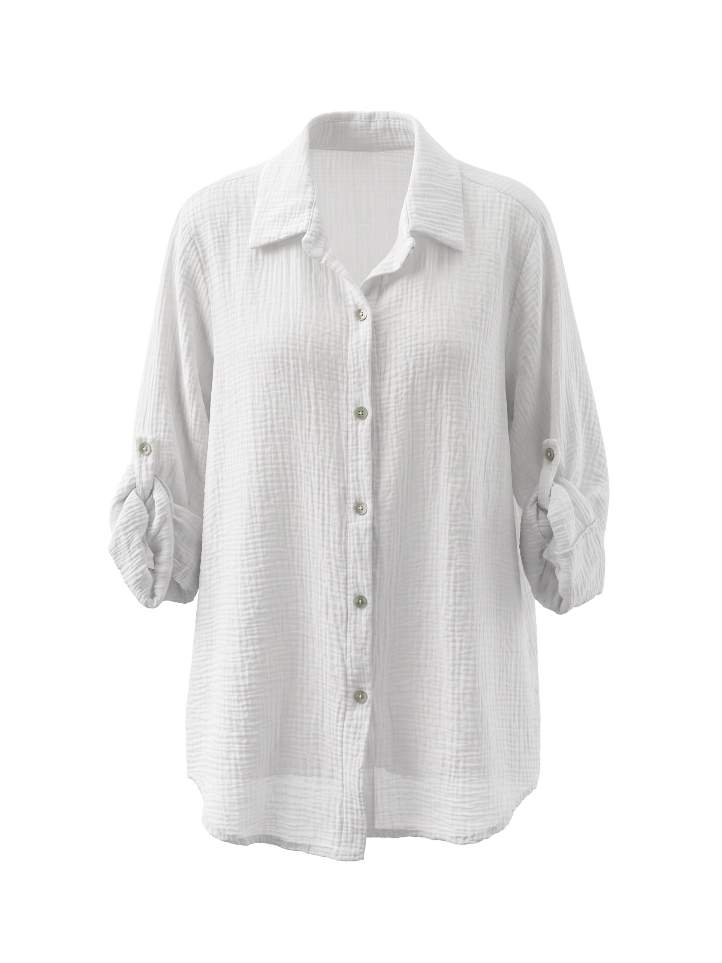 TorWeit Oversized Shirt in S-L in White, Item view