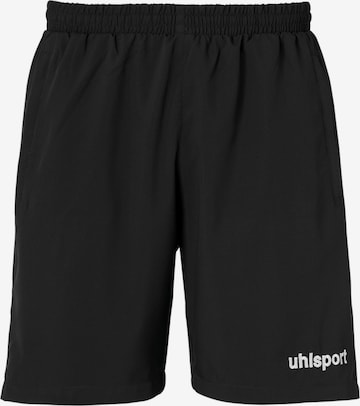 UHLSPORT Sportshorts in Schwarz: Vorderseite