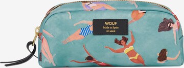 Wouf Cosmetic Bag in Blue: front